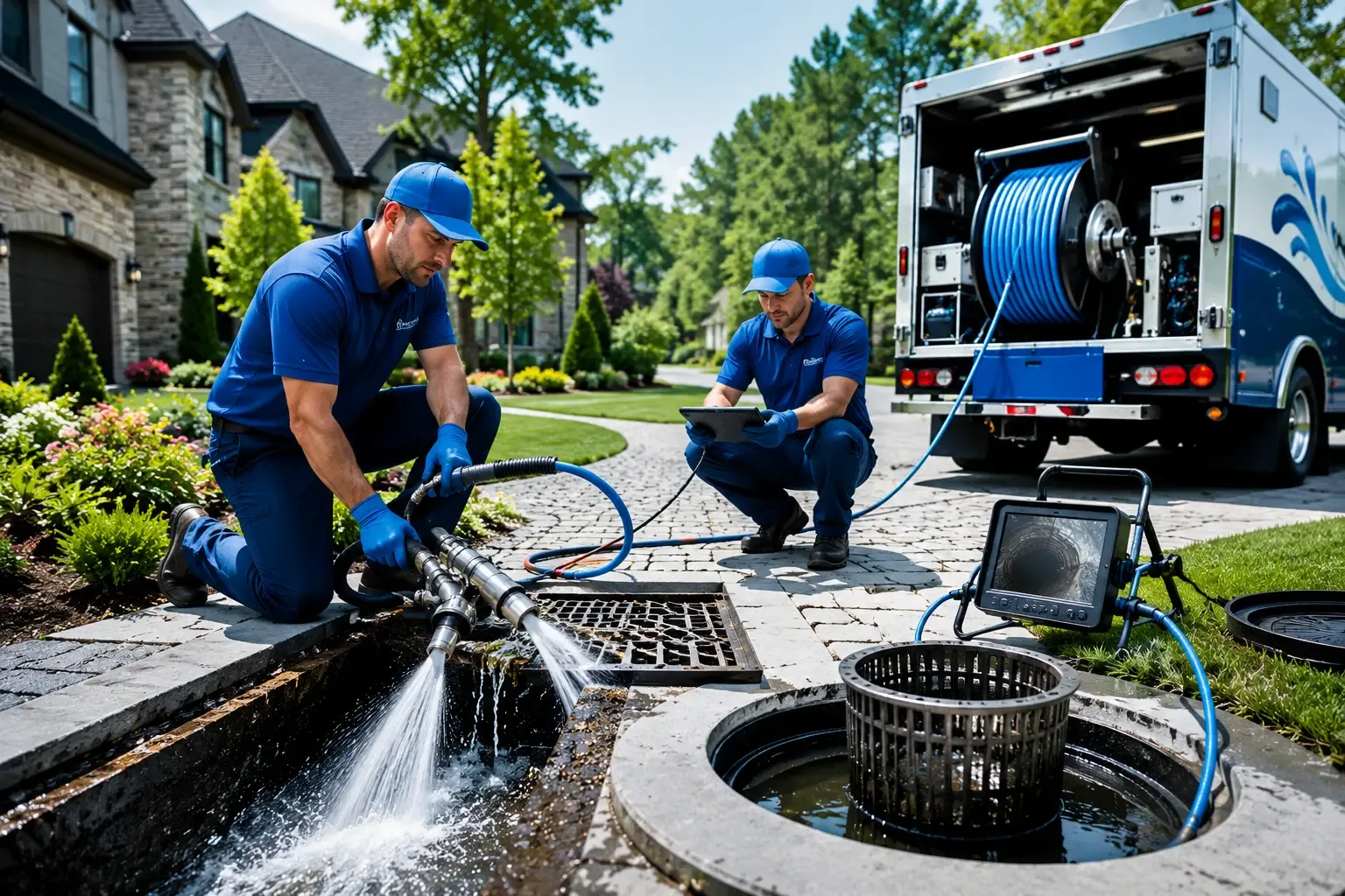 Local outdoor drain cleaning professionals in Stanchfield, MN